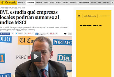 Peru Capital Markets Day 2014 -  Luis Miguel Castilla: "El Perú va a retomar el liderazgo del Crecimiento de América Latina"