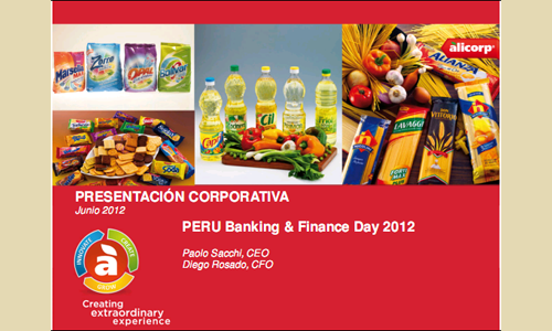 Perú Banking & Finance Day - 2012