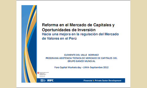 Perú Banking & Finance Day - 2012