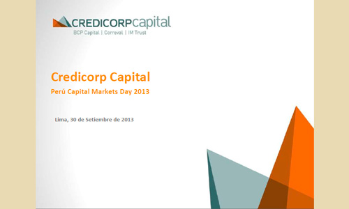 Perú Capital Markets Day - 2013