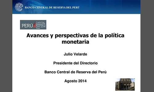 Perú Capital Markets Day - 2014